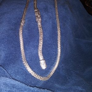Sterling Silver Necklace and matching bracelet